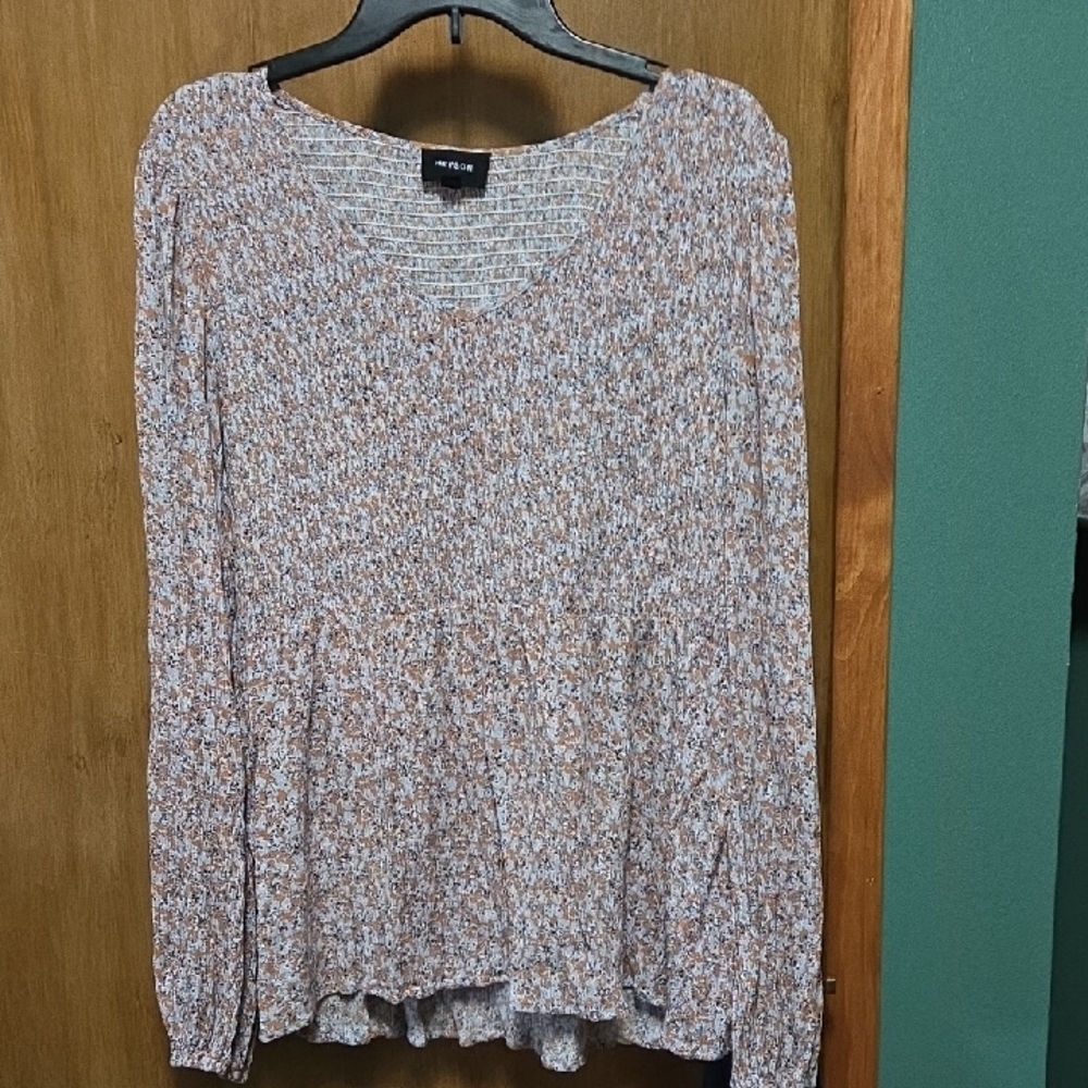 **2 for $10** Heyson Multicolor Floral Blouse